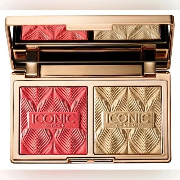 ICONIC LONDON Duo in Coral Glow brand new chipped corner. Selling as is - Picture 1 of 5